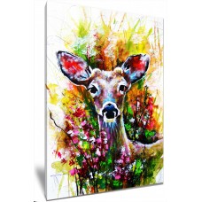 Beautiful Flowery Deer