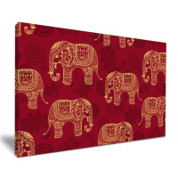 Indian Style Mandala Elephants
