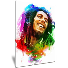 Bob Marley Graffiti Art