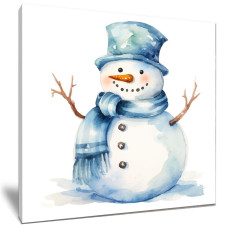Happy Festive Snowman