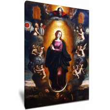 Our Lady Immaculate with God and Angels