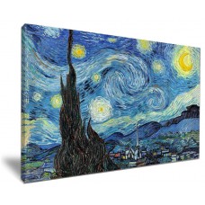 THE STARRY NIGHT BY VINCENT VAN GOGH